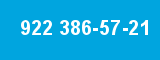 922 386-57-21